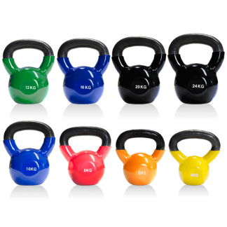 Vinyl Dipped Kettlebells